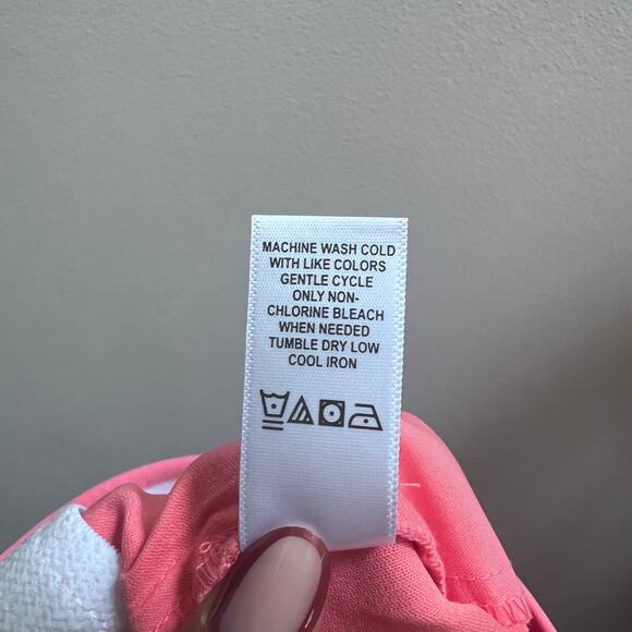 Counterparts Pull On Pants High Waisted NWOT Small Coral Wide Leg Stretch - Picture 5 of 7